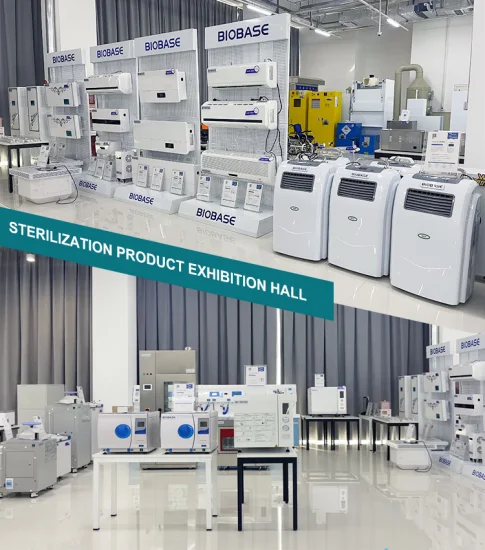Autoclave de stérilisation sous vide Biobase grand autoclave horizontal pour laboratoire